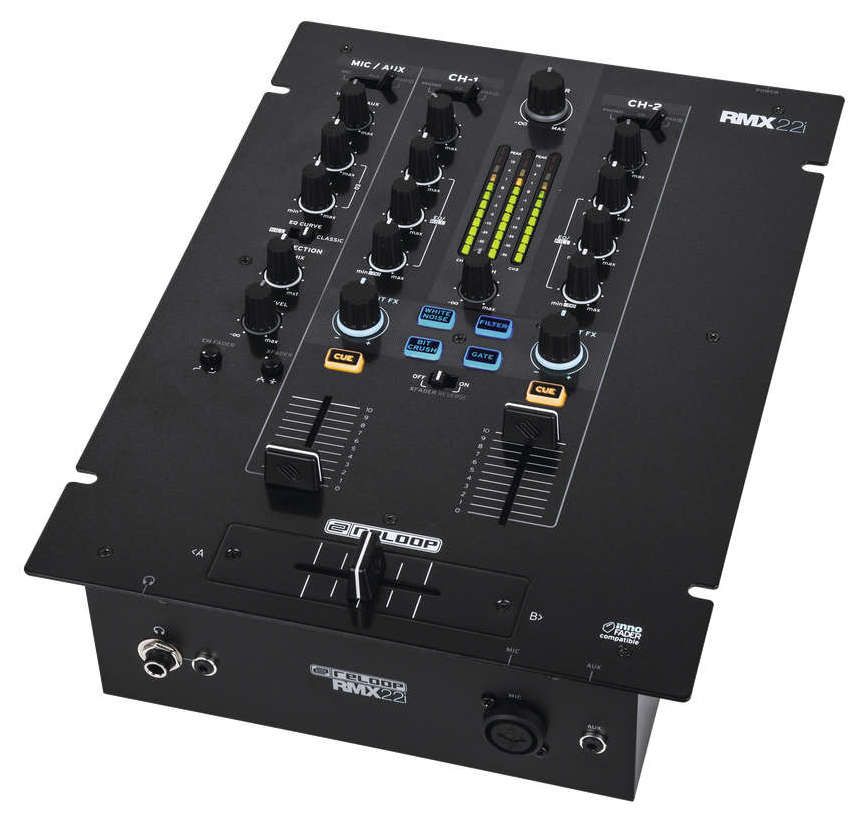 RELOOP RMX-22i DJミキサー RMX-22i-2-Channel-DJ-Effects-