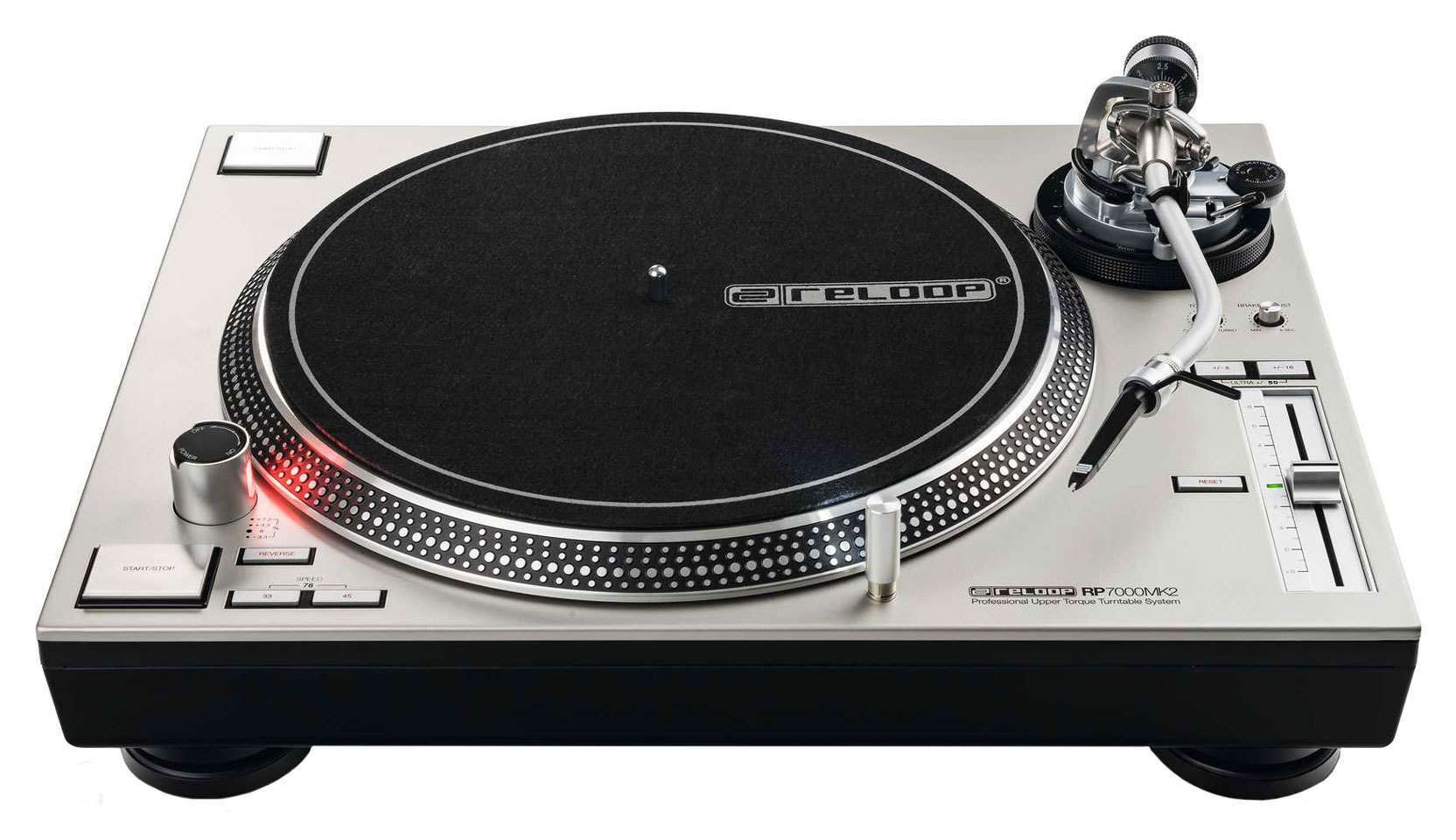 Reloop RP-7000 MK2 Silver Direct Drive Turntable 0% Interest free