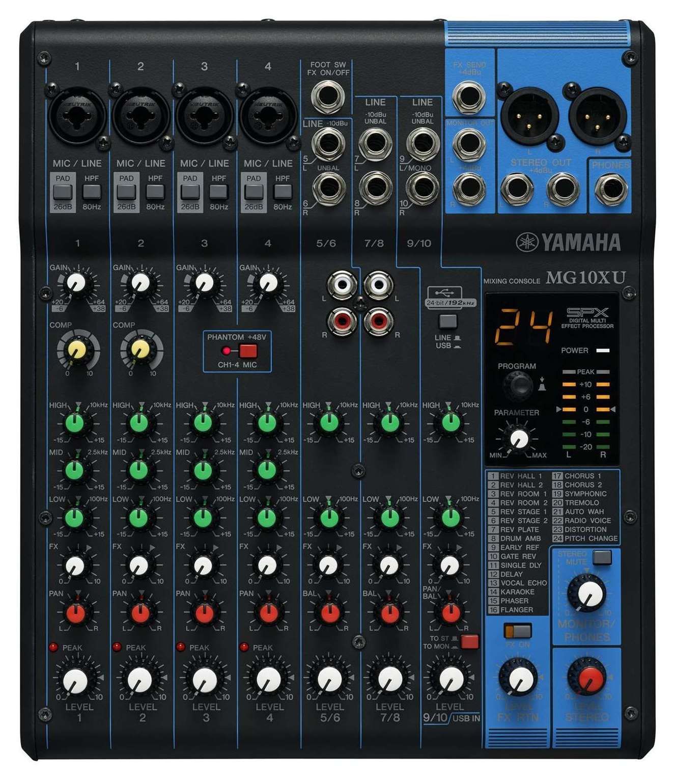 Yamaha MG10XU Mixing Console