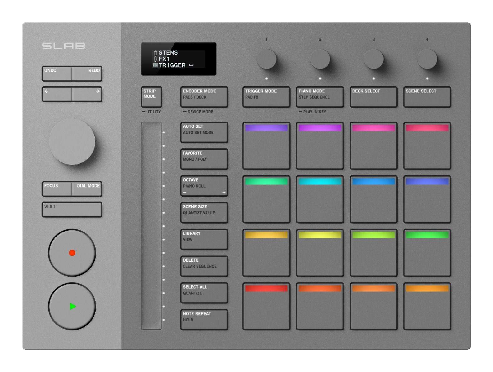 DTM・DAW AlphaTheta Serato Studio Controller SLAB AlphaTheta SLAB – Dedicated Serato Studio Controller for Producers