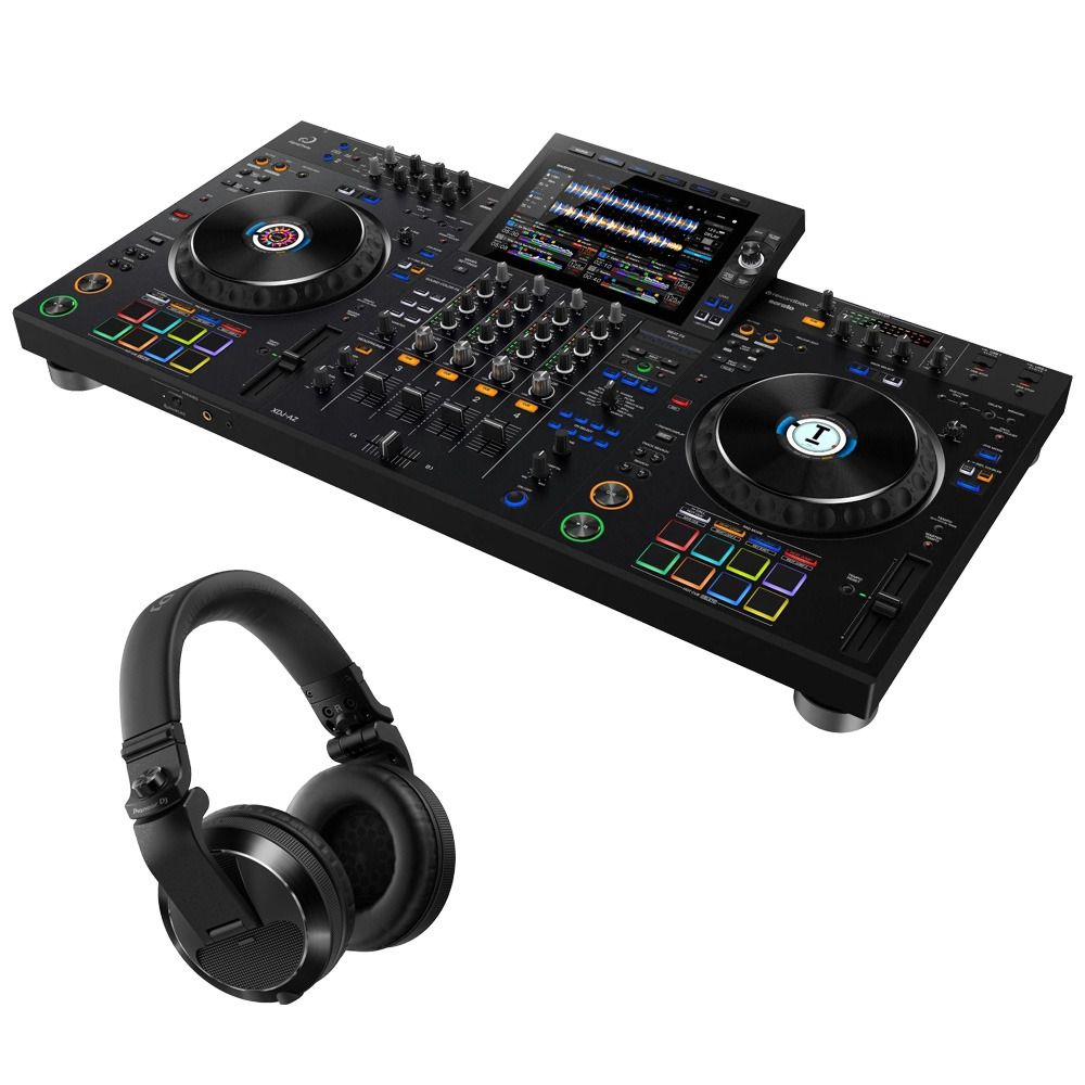 AlphaTheta XDJ-AZ + HDJ-X7 Black Bundle