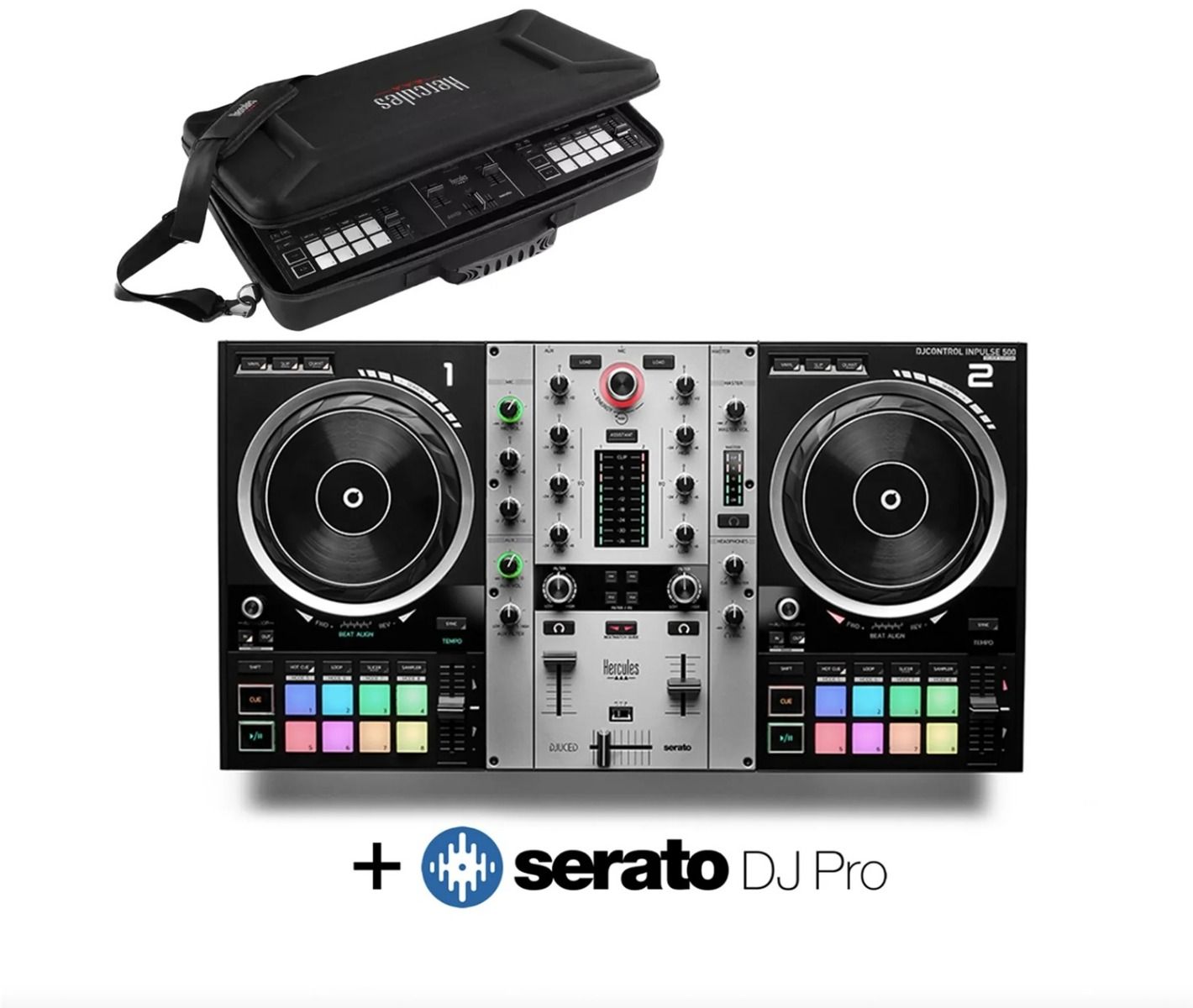 Hercules DJ Controller Serato対応 hercules_djcontrol_inpulse_500