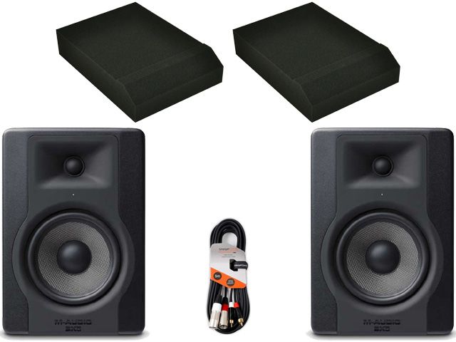 M-Audio BX5 D3 Pair with Pads + Cable