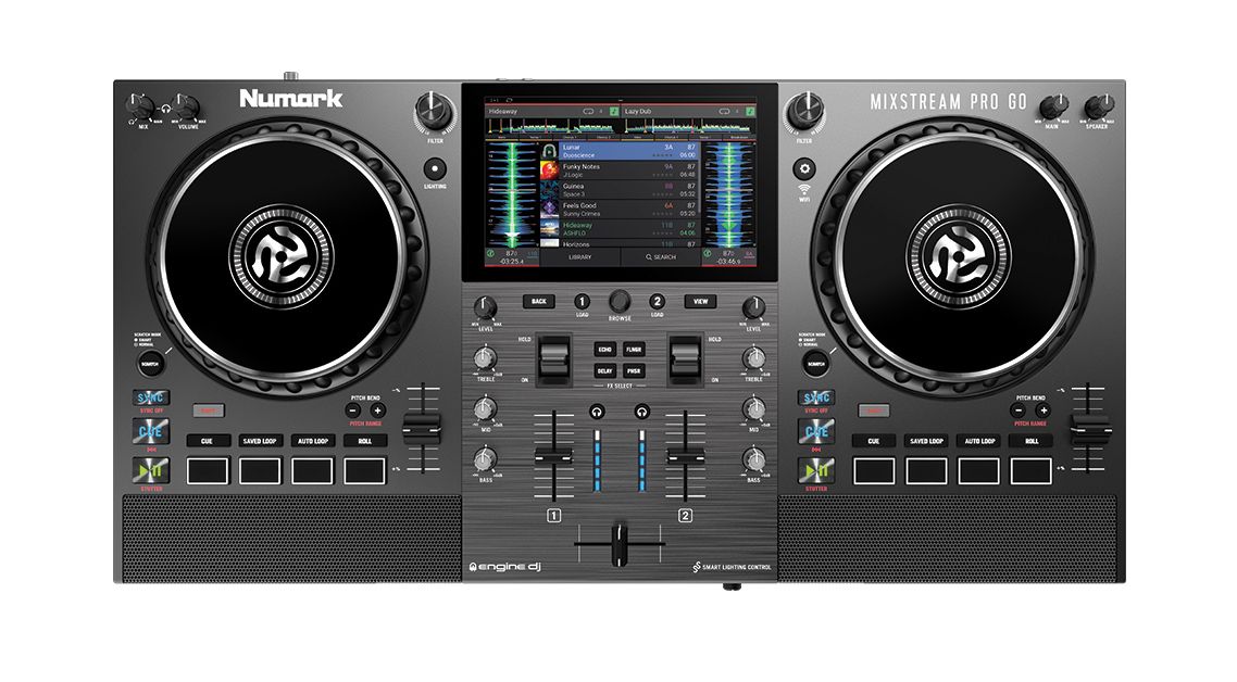 Numark Mixstream Pro Go: The Ultimate 100% Wireless Standalone DJ