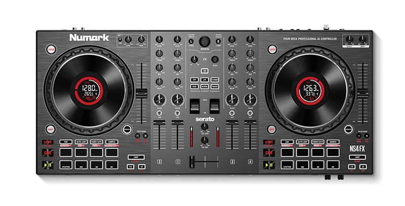 Numark NS4 FX Professional 4-Deck DJ Controller