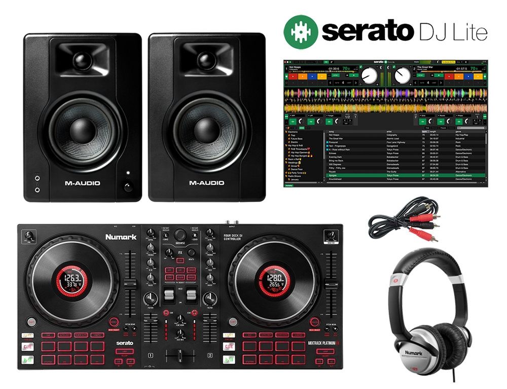 ※値下げ中※Numark Mixtrack Platinum 4デッキDJ Numark MixTrack Platinum FX 4 Kanal Dj Controller Fiyatları