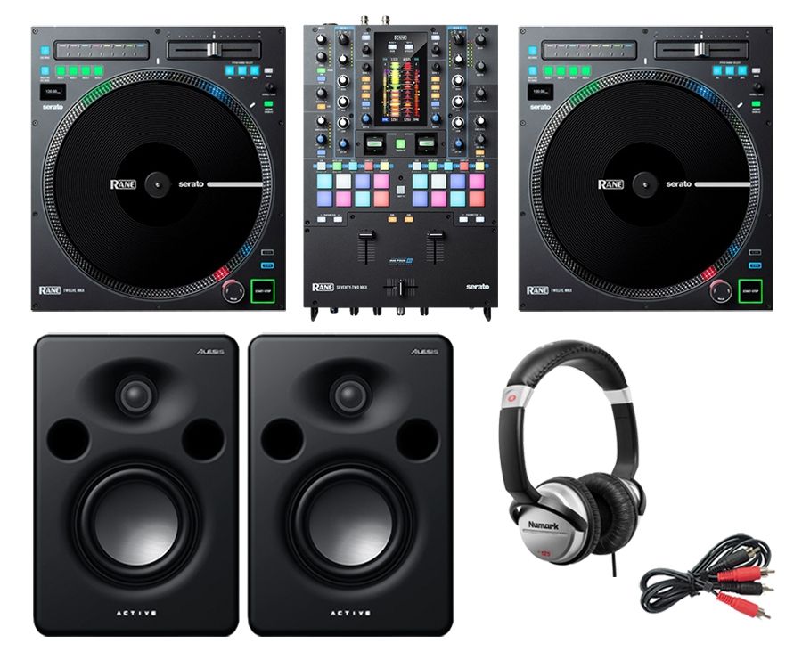 Rane TWELVE MK2, SEVENTY-TWO MK2 & M1 Active MK3 Package