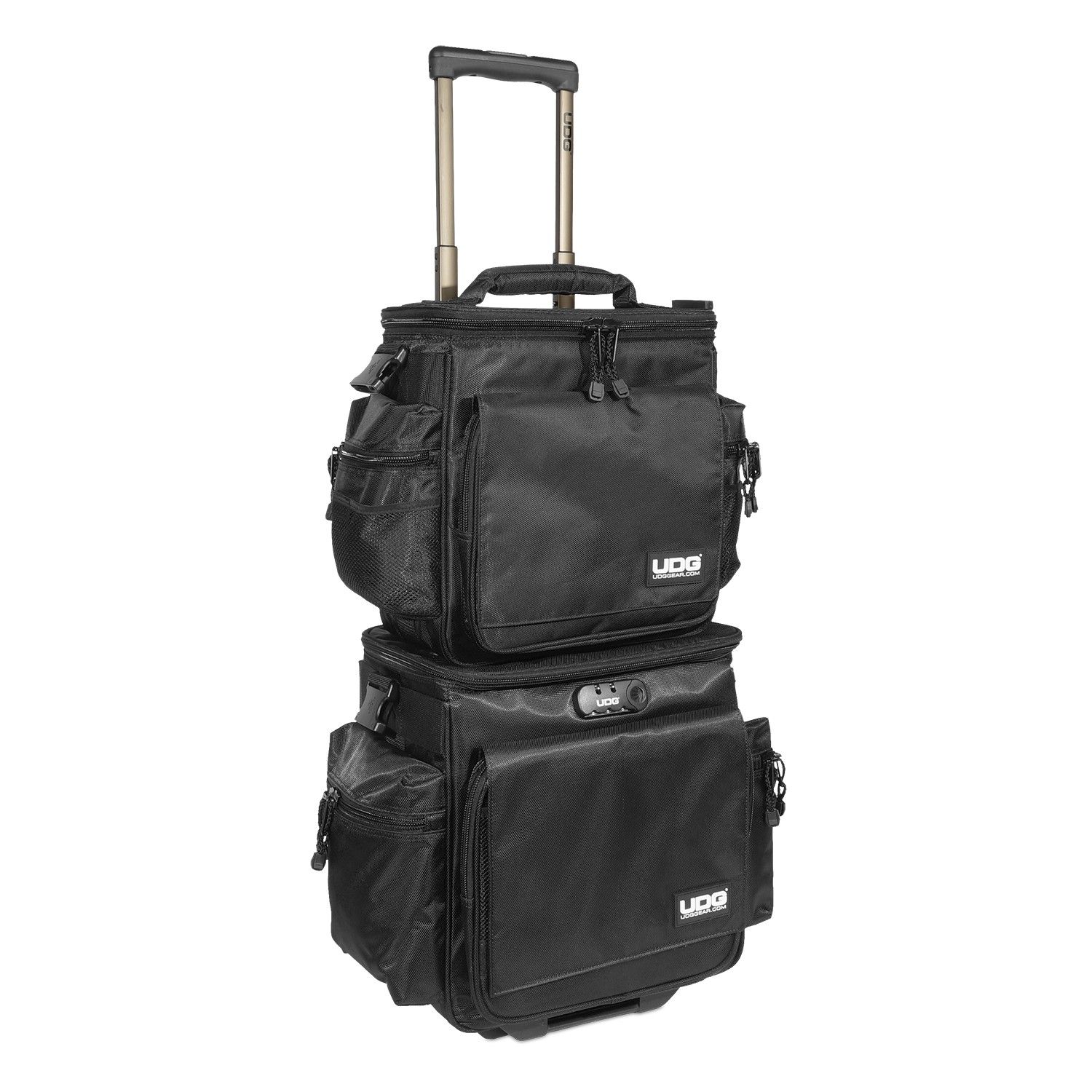 UDG Ultimate SlingBag Trolley Set DeLuxe Black MK2 U9679BL