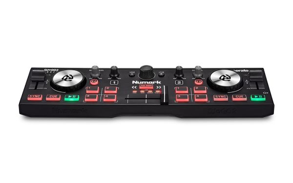 Numark DJ2GO2 Touch - Portable 2-channel Scratch DJ controller