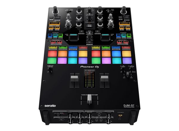 Pioneer DJ DJM-S7 2-Channel Battle Mixer | Serato DJ Pro