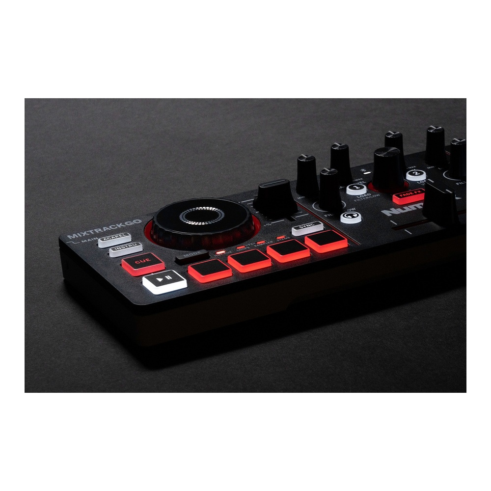 Numark MixTrack Go Portable DJ Controller with Stems