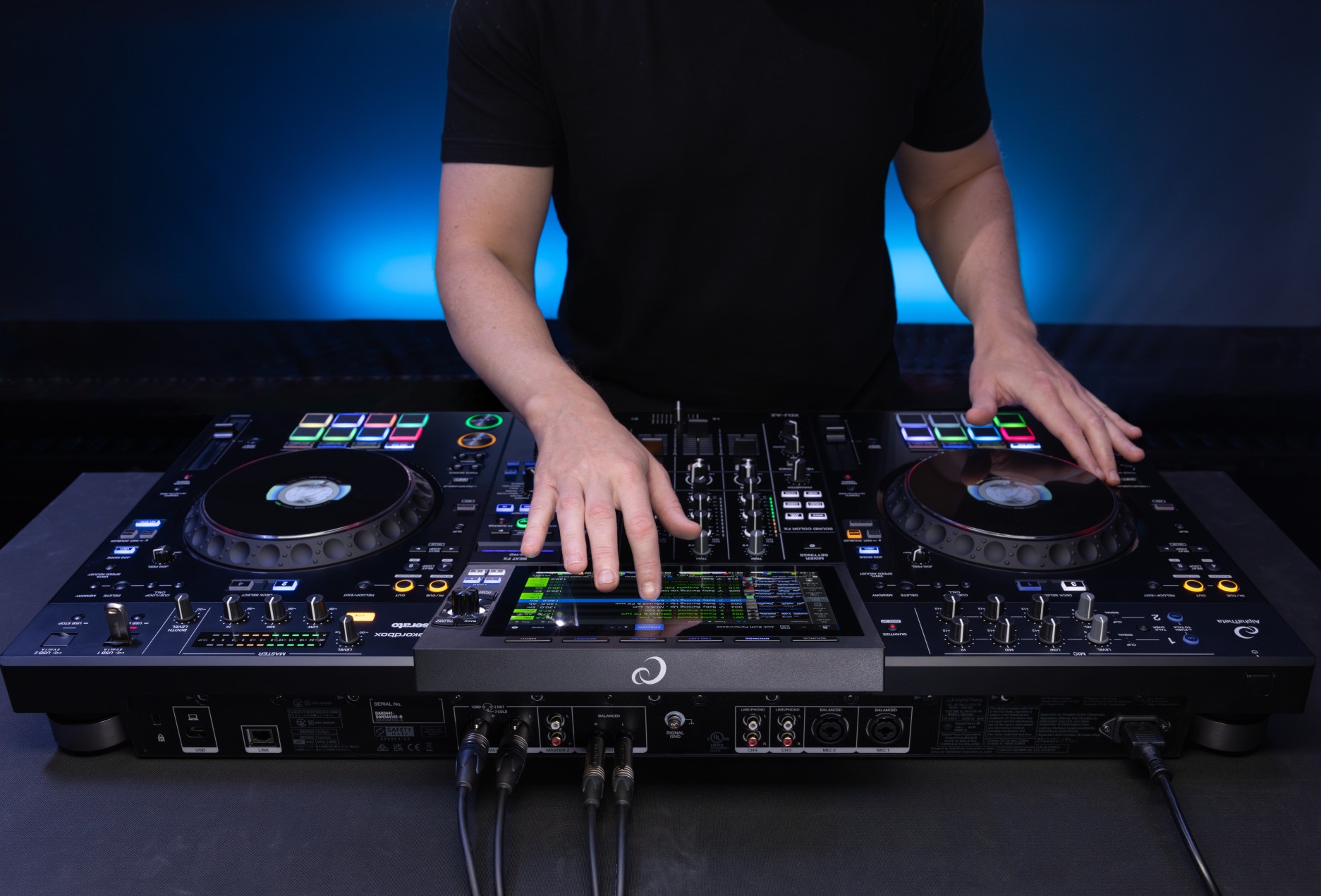 alphatheta xdj az flexible connectivity for dj setups and audio connections