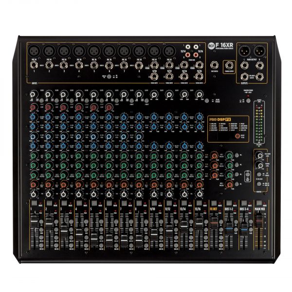 farvning Lao undersøgelse RCF F-16XR 16 Channel Mixing Console With Multi-FX & Recording